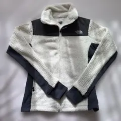 ノースフェイス ZIバーサミッドジャケット レディースM ポーラテック 白×黒