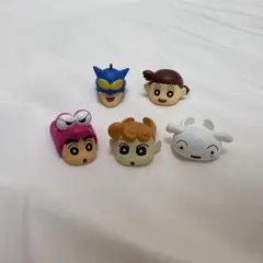 カプセルトイ クレヨンしんちゃんリング5個セット