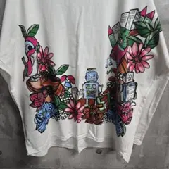ScoLar スカラー 長袖 Tシャツ ホワイト