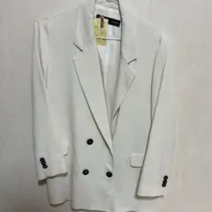 ZARA ザラ　テーラードジャケット　ベージュ　レディース　L