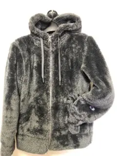 チャンピオン フリースジャケット グレー