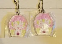 鬼滅の刃 一番くじ アクリルキーホルダー 甘露寺蜜璃 2点セット