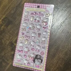 ハローキティ♡ボンボンドロップシール♡ピンク♡サンリオ♡キティ