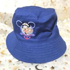 香港ディズニーランド ダッフィーフレンズ ミッキー バケットハット マリン