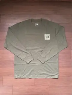 THE NORTH FACE XLサイズ オリーブ 長袖 Tシャツ