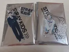 StrayKids フィリックス　チャンビン　アクリルキーホルダー RUN IT