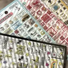 スヌーピー BLOCK SEAL 3点セット
