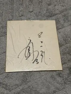 プロ野球 立浪　直筆サイン色紙