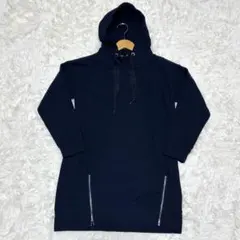 【ジャニス】/Janiss/パーカー/レディース/ロング丈/（M）/トップス/黒のサムネイル