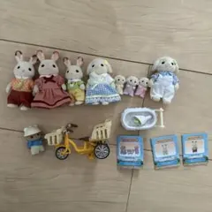 シルバニアファミリー人形、小物セット
