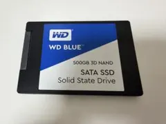 WD Blue 500GB 3D NAND SATA SSD 本体