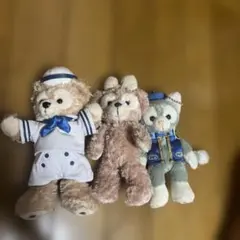 ダッフィー、シェリーメイ、ジェラトーニセット