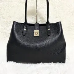 FURLA フルラ　ジョアン　トートバッグ　シボ革　金具　A4 レザーのサムネイル