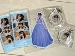 ラッフルくじ　きゅーすと　梅田みゆ　アクリルチャームセット