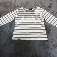 コムサ　ストライプ 長袖Tシャツのサムネイル