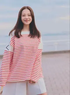 トレフルプラスワン ラメボーダーカットソー - メルカリ