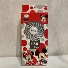 ミニー　USB Fan 携帯扇風機　ハンディファン