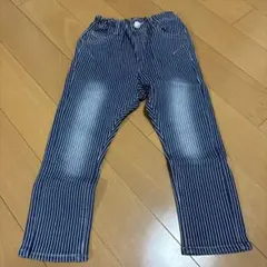 ストライプロングパンツ　110