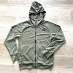 THE NORTH FACE パーカーフルジップ キッズ150cmサムホール有り