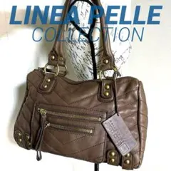 LINEA PELLE COLLECTION レザー 2way ショルダーバッグ