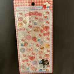 正規品　ボンボンドロップシール　第二弾　キティ　赤BONBONDROP サンリオ