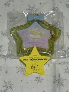 サンリオ シークレットミニフォトフレーム TXT 落下物 星付き