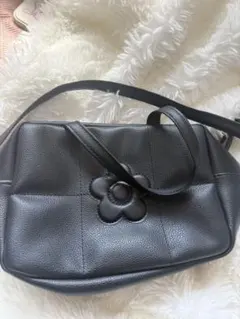 MARY QUANT 2WAYショルダーバッグ ブラック