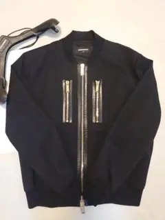【美品】DSQUARED2　20SS　タイガーボンバー　ブルゾンジャケット Leather Bomber
