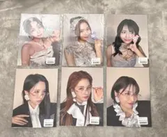 ②TWICE MISAMO Play FC限定のA5サイズポストカード6枚セット