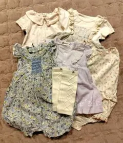 【ベビー服まとめ売り】6点セット　夏物　サイズ70 petit main他
