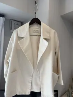 nano universe ミドル丈ビッグラペルコート