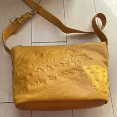 最終お値下げ♡Dakota 新品イエロー レザー ショルダーバッグ