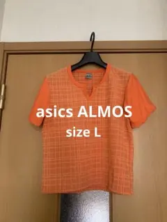 <希少> asics ALMOS アシックスアルモス　フィットネスTシャツ　L