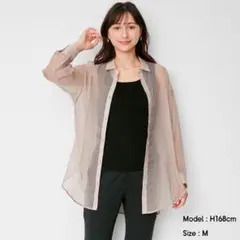 GU シアーロングシャツのサムネイル