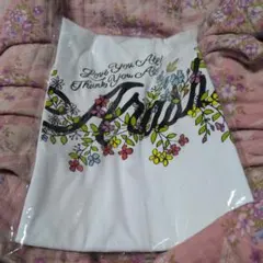 花柄 Tシャツ Thank You All