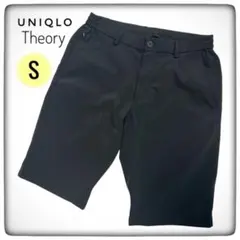 UNIQLO Theory 感動イージーショートパンツ S 黒 軽量 速乾