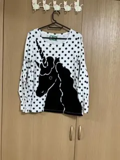 FRAPBOIS ZOOユニコーン ドット柄 長袖Tシャツのサムネイル