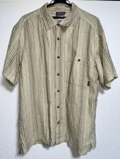00s パタゴニア　ヘンプシャツ　ココナッツボタンフェード感◎ 黄緑　Lサイズ 00s パタゴニア ヘンプシャツ ココナッツボタンフェード感◎ 黄緑 L