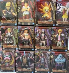 ワンピース フィルムレッド　FILM RED DXF 12点セット　アクリル台座のサムネイル