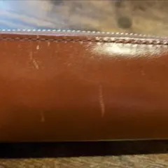レザー ペンケース ブラウン