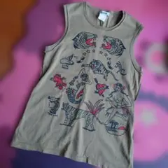 ZUCCA tatooプリントトップス　ヴィンテージのサムネイル