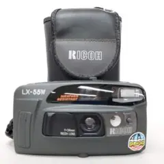 完動整備品 リコー LX-55W コンパクトフィルムカメラ ストロボ シャッター 初心者さんにおすすめ】新入荷 コンパクトフィルムカメラ リコー