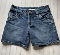 NATURAL BEAUTY BASIC デニムショートパンツ S