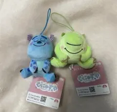 モンスターズ・インク サリー マイク ぬいぐるみキーホルダー