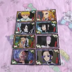 鬼滅の刃デコステッカー8枚セット