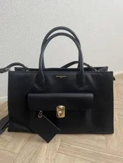 BALENCIAGA レザー 2WAYバッグ ブラックのサムネイル