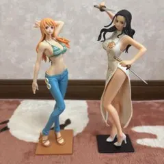 ワンピース フィギュア ナミ ニコ・ロビン 2体セット 箱無し