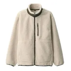 無印良品　ボアフリースジャケット