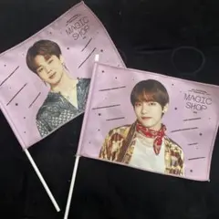 BTS MAGIC SHOP フラッグ Jimin V テヒョン ジミン