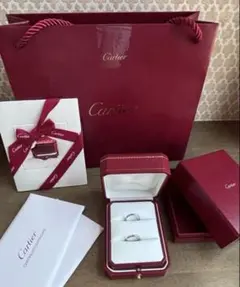 ☆正規品☆Cartier☆チャーム用リング#8.0☆K18WG☆送料込み - メルカリ